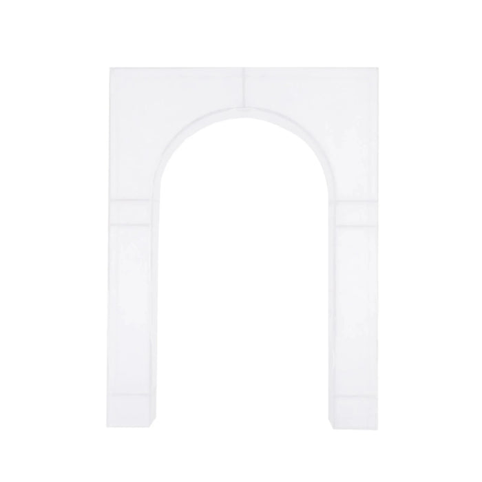 7 ft Spandex Wedding Arch Cover for Arc de Triomphe Stand BKDP_STND_TRIOM_SPX_7_WHT