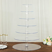 7 Tiers 26" Acrylic Cupcake Stand Set - Clear CAKE_STND_R7A