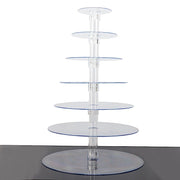 7 Tiers 26" Acrylic Cupcake Stand Set - Clear CAKE_STND_R7A