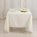 70" Cotton Blend Square Tablecloth with Wrinkle-Resistant Table Cover