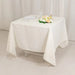 70" Cotton Blend Square Tablecloth with Wrinkle-Resistant Table Cover
