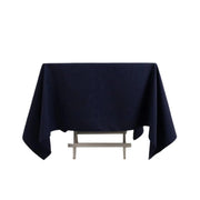 70" Cotton Blend Square Tablecloth with Wrinkle-Resistant Table Cover