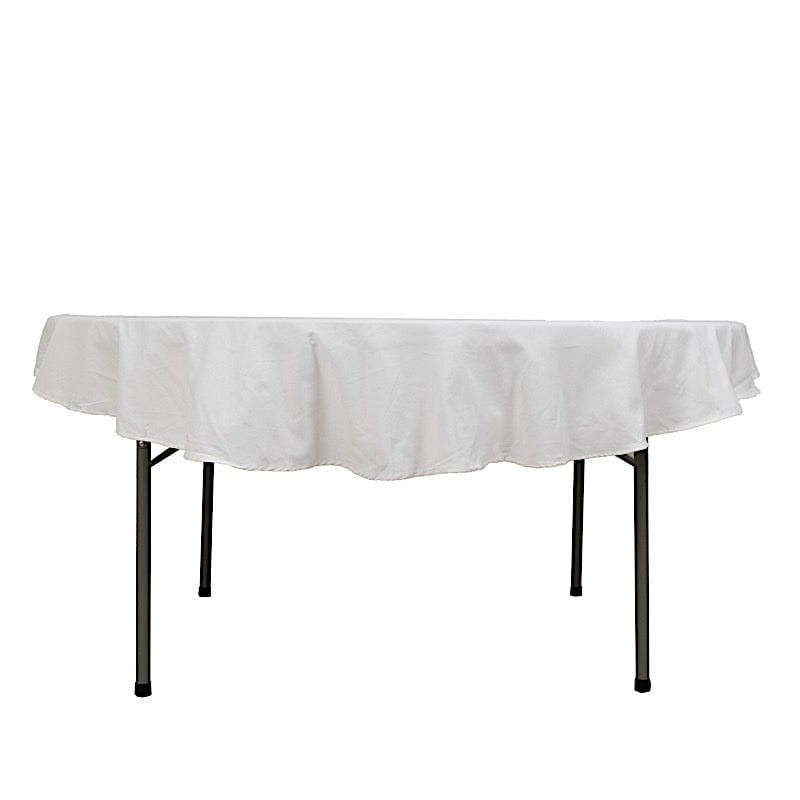 70" High Quality Cotton Round Tablecloth