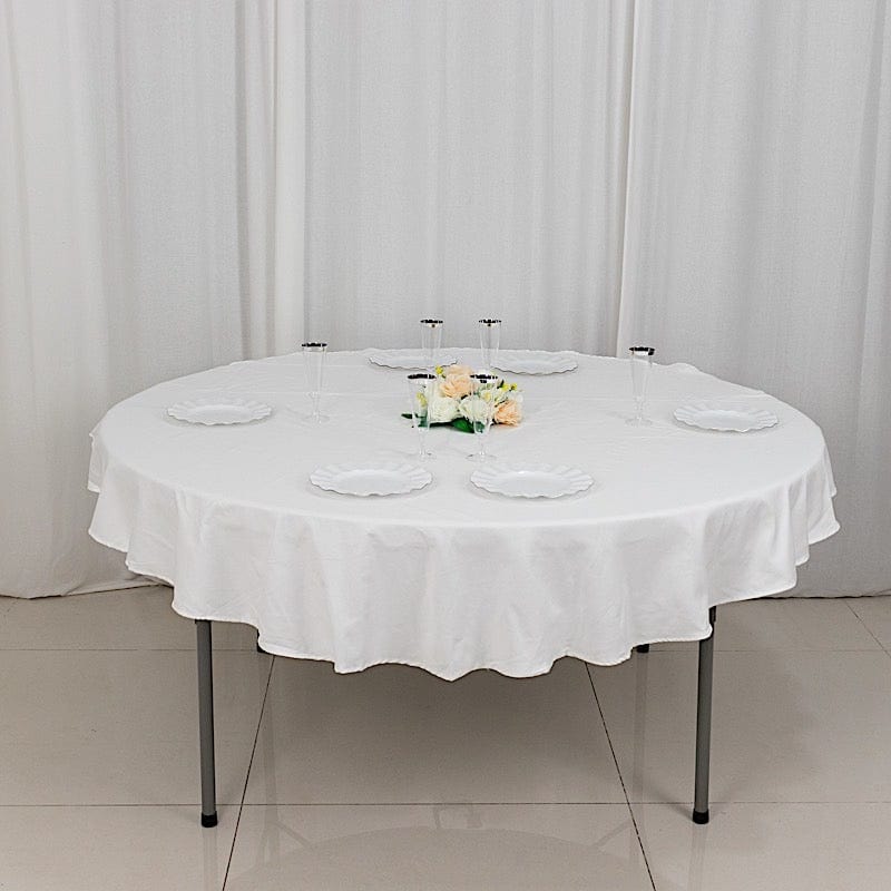 70" High Quality Cotton Round Tablecloth