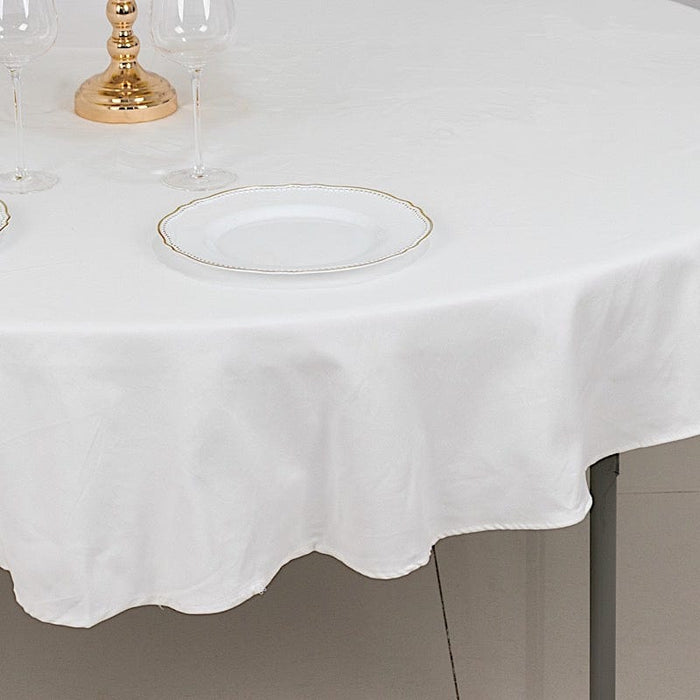 70" High Quality Cotton Round Tablecloth