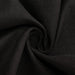 70" High Quality Cotton Round Tablecloth TAB_COT01_70_BLK