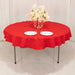 70" High Quality Cotton Round Tablecloth TAB_COT01_70_BLK