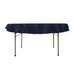 70" High Quality Cotton Round Tablecloth TAB_COT01_70_BLK