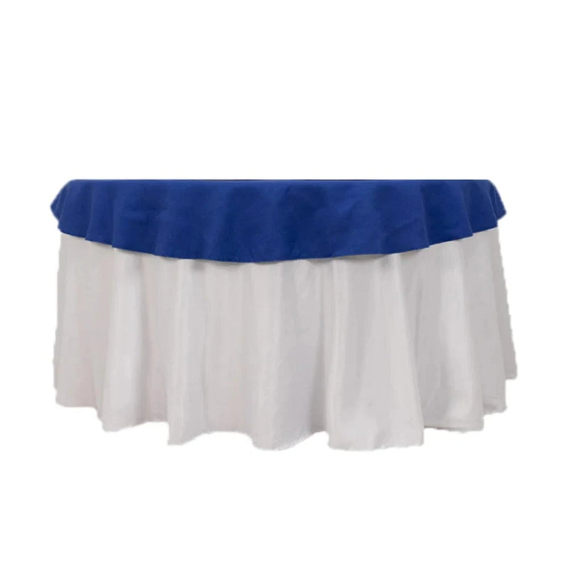 70" High Quality Cotton Round Tablecloth TAB_COT01_70_BLK
