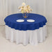 70" High Quality Cotton Round Tablecloth TAB_COT01_70_BLK