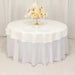 70" High Quality Cotton Round Tablecloth TAB_COT01_70_BLK