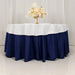70" High Quality Cotton Round Tablecloth TAB_COT01_70_BLK