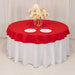 70" High Quality Cotton Round Tablecloth TAB_COT01_70_BLK