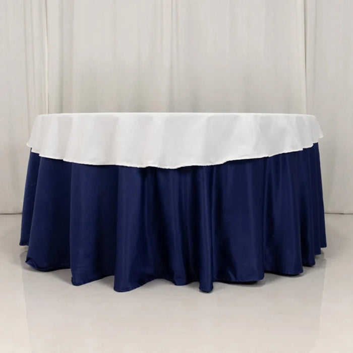 70" High Quality Cotton Round Tablecloth TAB_COT01_70_BLK