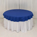 70" High Quality Cotton Round Tablecloth TAB_COT01_70_BLK