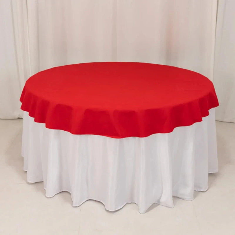 70" High Quality Cotton Round Tablecloth TAB_COT01_70_BLK