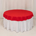 70" High Quality Cotton Round Tablecloth TAB_COT01_70_BLK