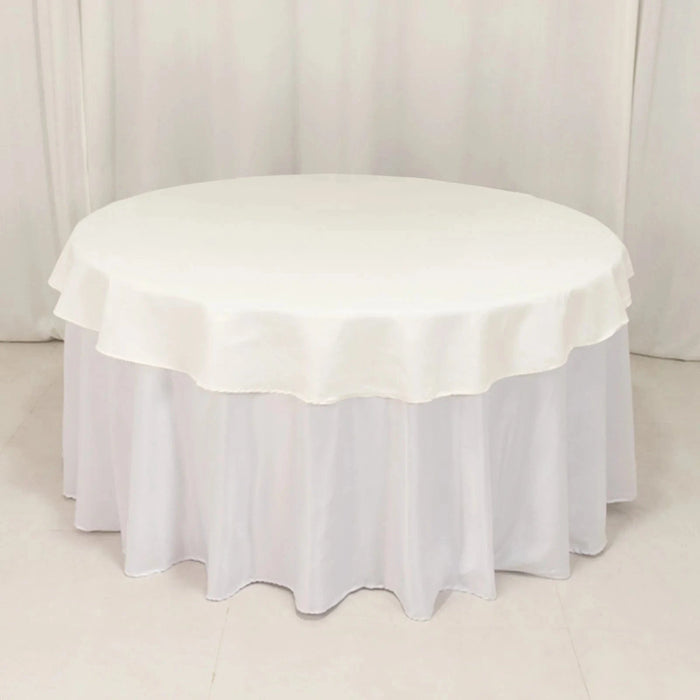 70" High Quality Cotton Round Tablecloth TAB_COT01_70_BLK