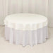 70" High Quality Cotton Round Tablecloth TAB_COT01_70_BLK