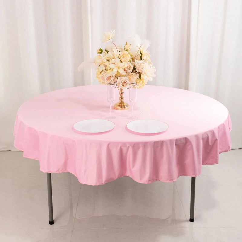 70" Premium Scuba Round Tablecloth