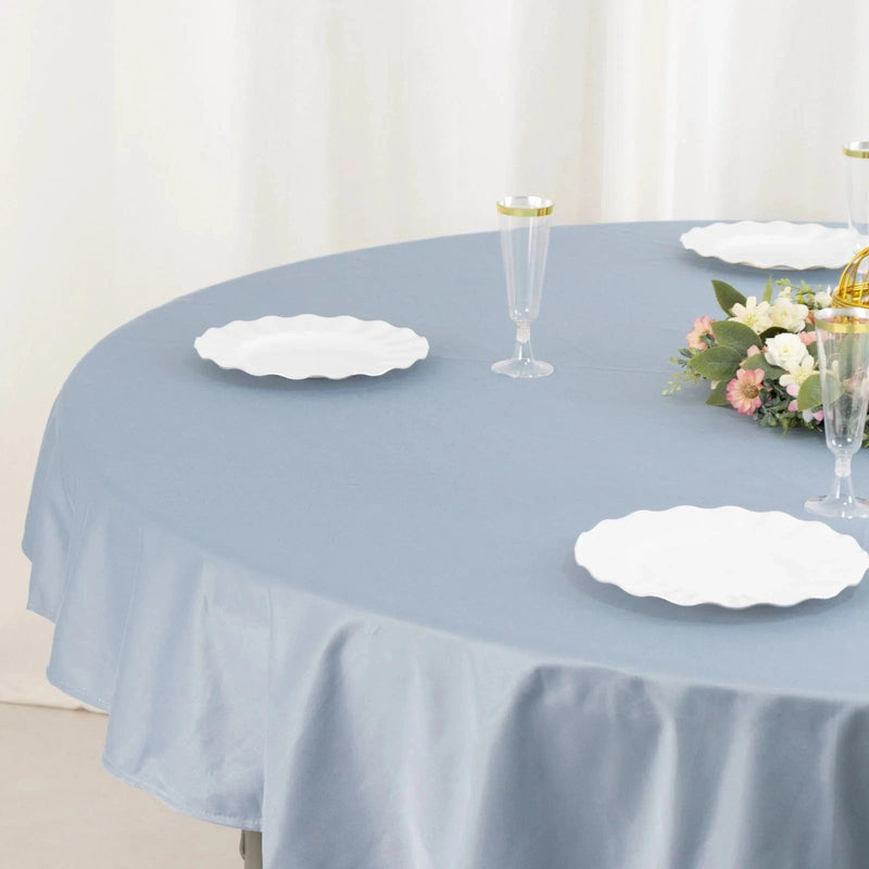 70" Premium Scuba Round Tablecloth