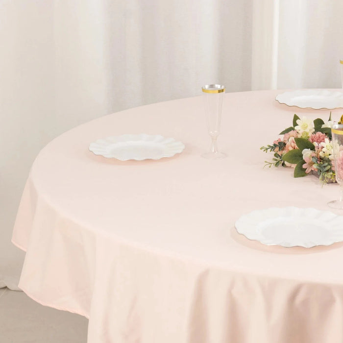 70" Premium Scuba Round Tablecloth