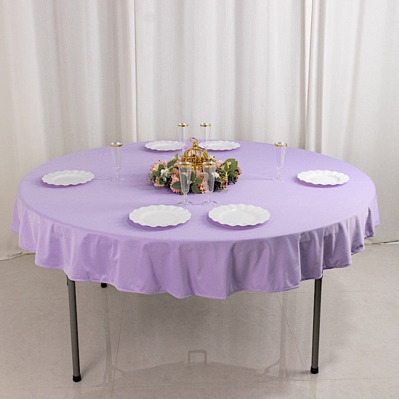 70" Premium Scuba Round Tablecloth