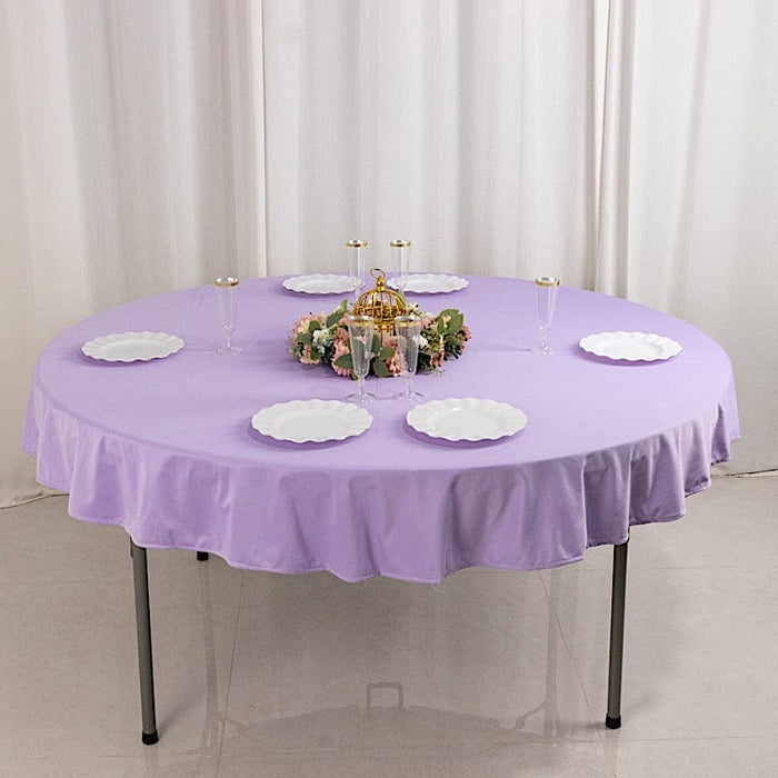 70" Premium Scuba Round Tablecloth