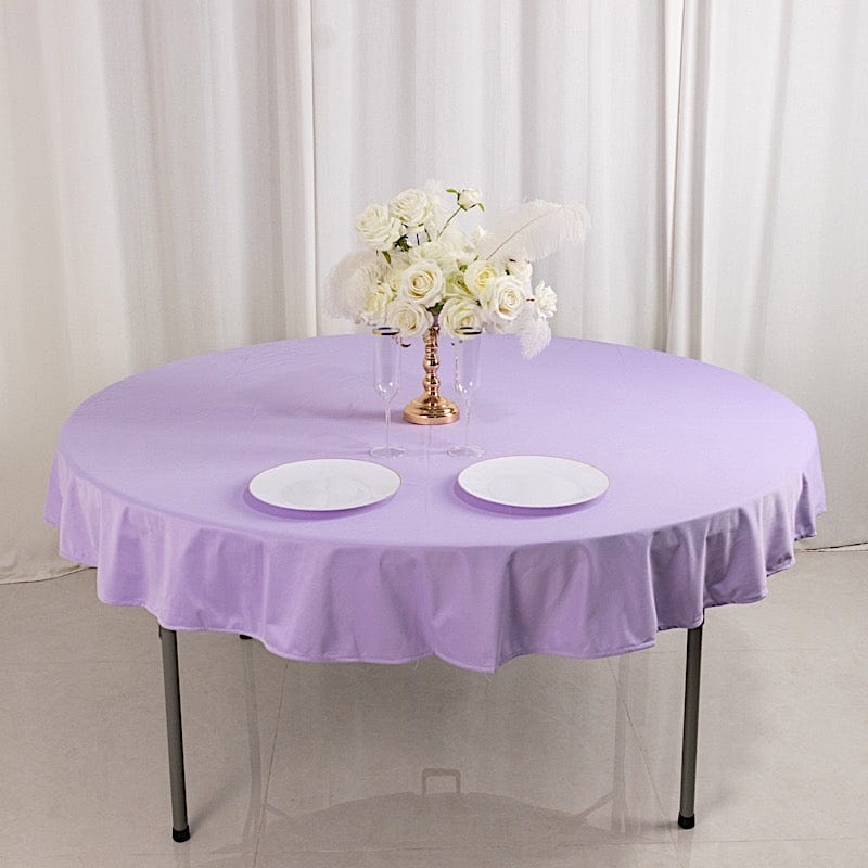 70" Premium Scuba Round Tablecloth