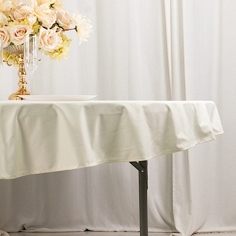 70" Premium Scuba Round Tablecloth