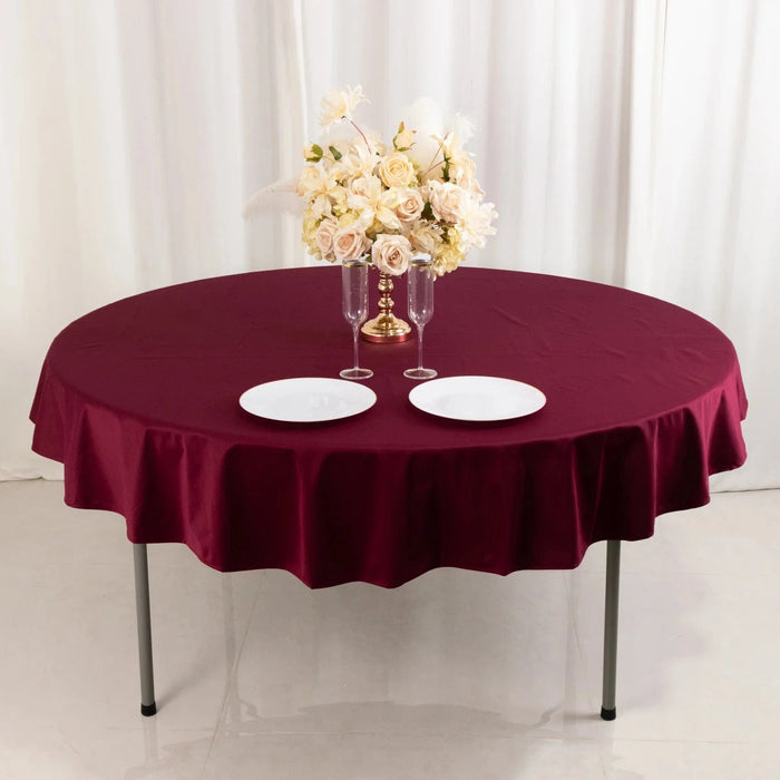 70" Premium Scuba Round Tablecloth