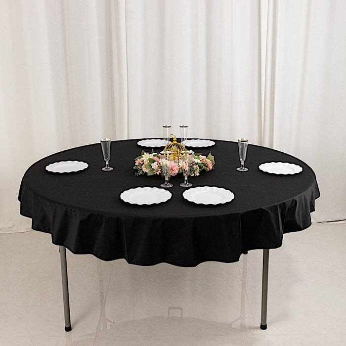 70" Premium Scuba Round Tablecloth