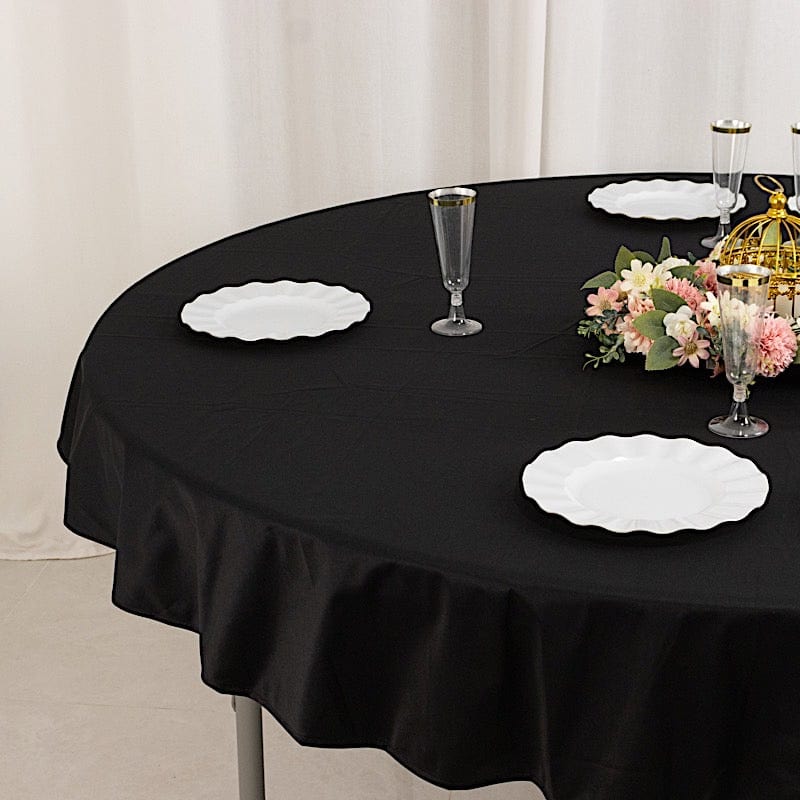 70" Premium Scuba Round Tablecloth