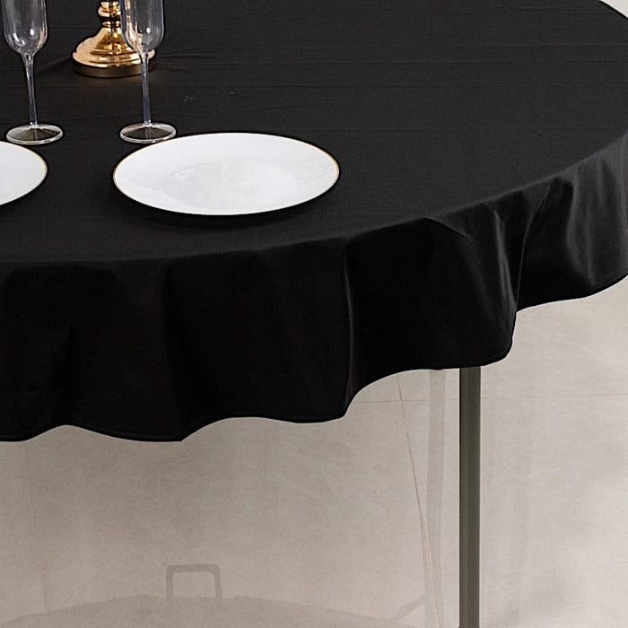 70" Premium Scuba Round Tablecloth