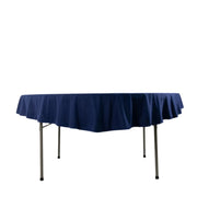 70" Premium Scuba Round Tablecloth TAB_SCUBA_70_NAVY