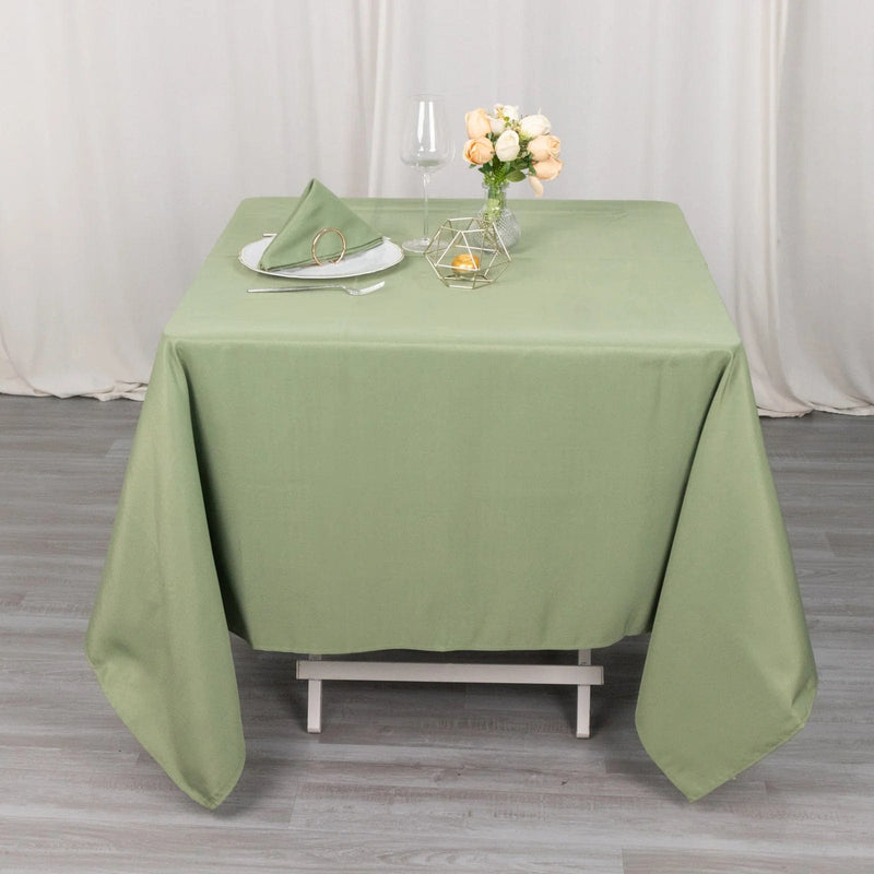 70" x 70" Premium Polyester Square Tablecloth