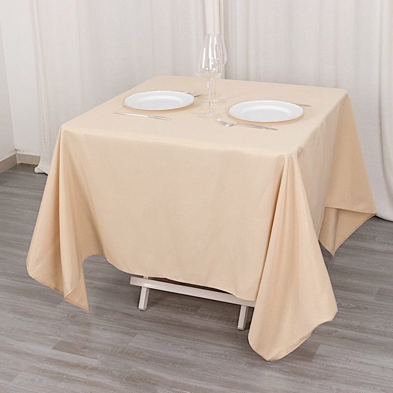 70" x 70" Premium Polyester Square Tablecloth