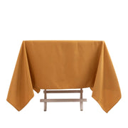 70" x 70" Premium Polyester Square Tablecloth TAB_SQUR_70_GOLD_PRM