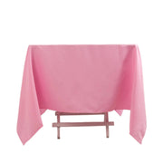 70" x 70" Premium Polyester Square Tablecloth TAB_SQUR_70_PINK_PRM