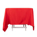 70" x 70" Premium Polyester Square Tablecloth TAB_SQUR_70_RED_PRM