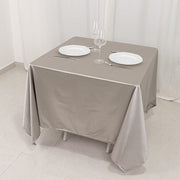 70" x 70" Scuba Polyester Square Tablecloth Wedding Table Linens