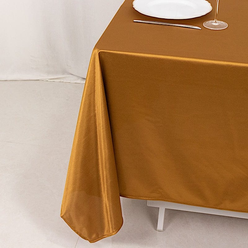70" x 70" Scuba Polyester Square Tablecloth Wedding Table Linens