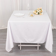 70" x 70" Scuba Polyester Square Tablecloth Wedding Table Linens