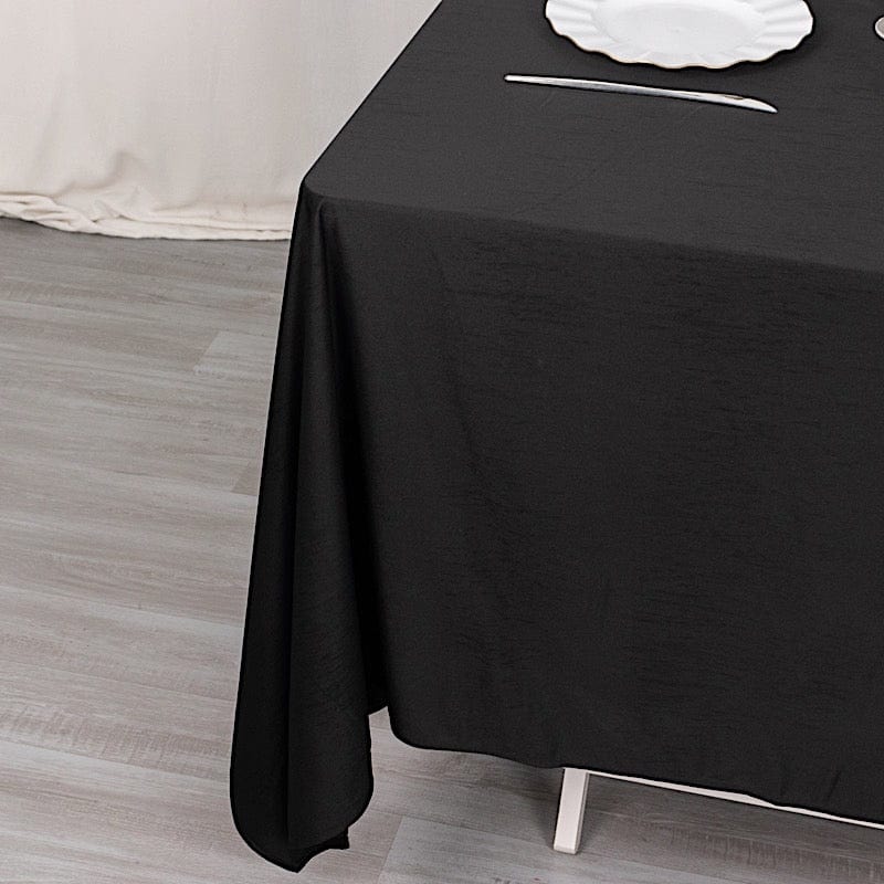 70" x 70" Scuba Polyester Square Tablecloth Wedding Table Linens