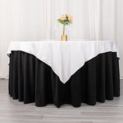 70" x 70" Scuba Polyester Square Tablecloth Wedding Table Linens