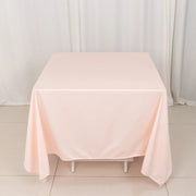 70" x 70" Scuba Polyester Square Tablecloth Wedding Table Linens