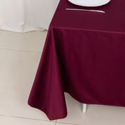 70" x 70" Scuba Polyester Square Tablecloth Wedding Table Linens