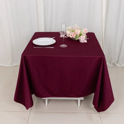 70" x 70" Scuba Polyester Square Tablecloth Wedding Table Linens