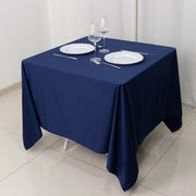 70" x 70" Scuba Polyester Square Tablecloth Wedding Table Linens