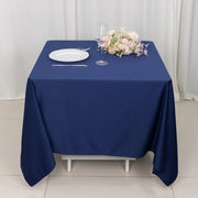 70" x 70" Scuba Polyester Square Tablecloth Wedding Table Linens